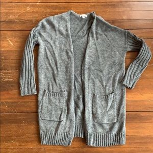 Gray Cardigan -S